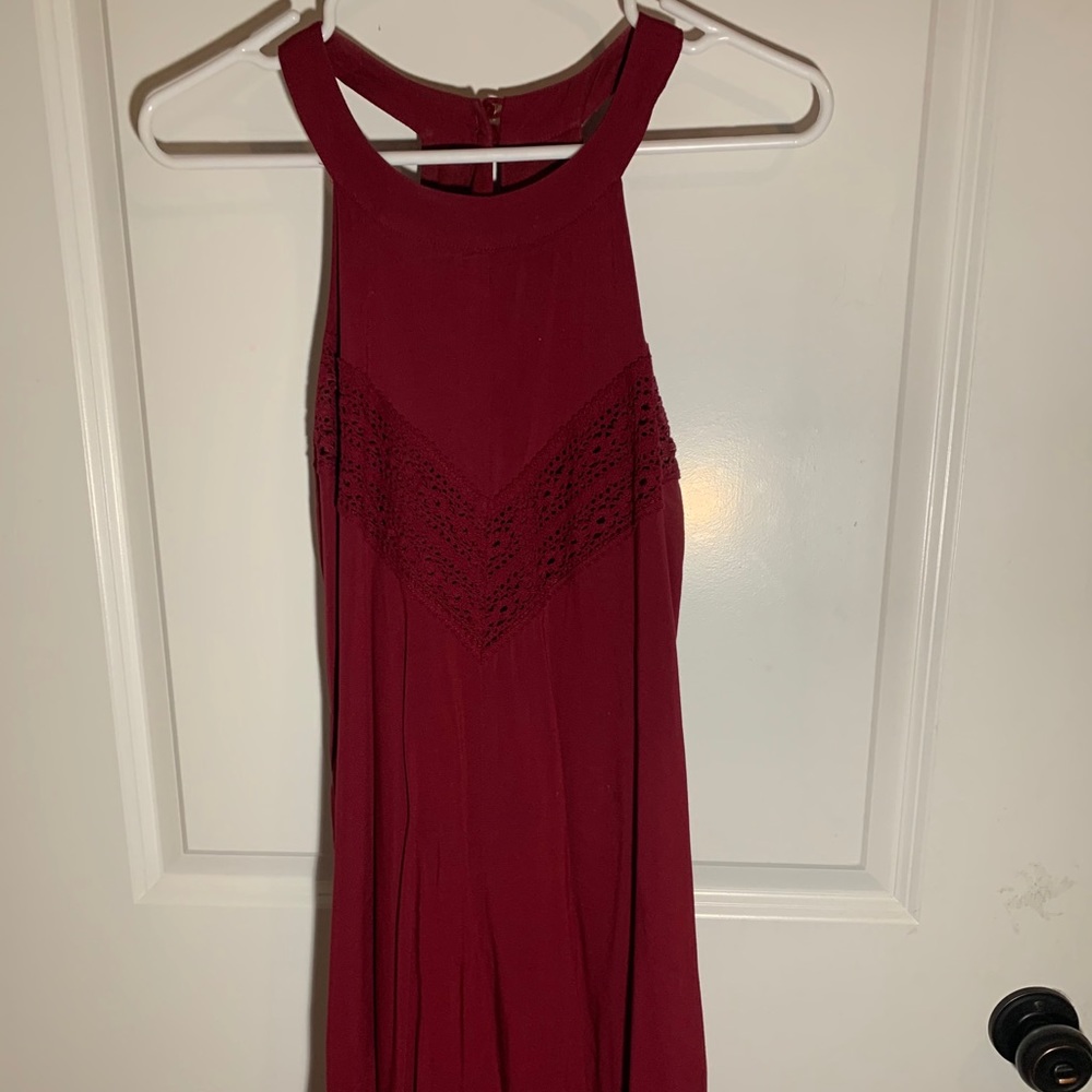 A classy halter neck dress